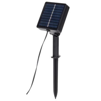 Aigostar - Cadena solar LED 100xLED/12m IP65 blanco cálido Eucalyptus