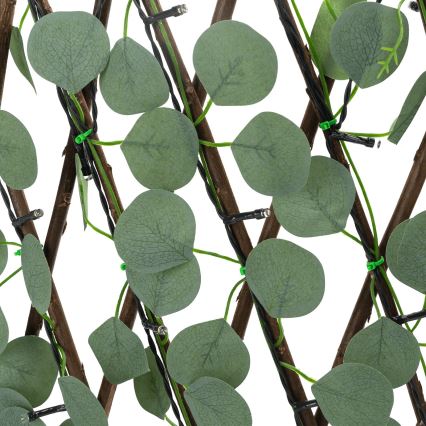 Aigostar - Cadena solar LED 56xLED/2x0,4m IP65 blanco cálido Eucalyptus