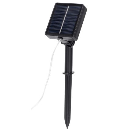 Aigostar - Cadena solar LED 70xLED/4x1m IP65 blanco cálido Eucalyptus
