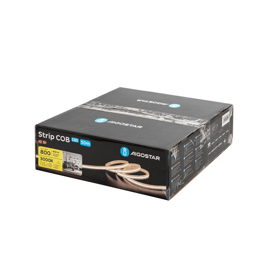 Aigostar - Cinta LED 50m LED/320W/230V 3000K IP65