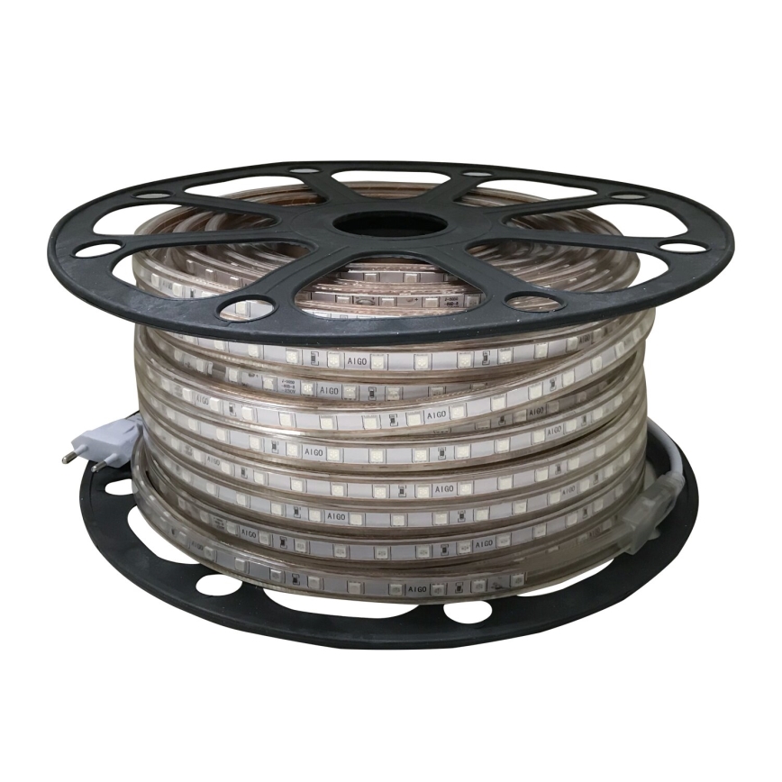 Aigostar - Cinta LED exterior 50m LED/300W/230V azul IP65