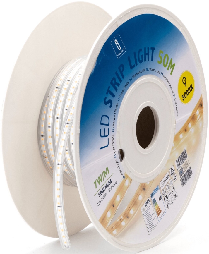 Aigostar - Cinta LED LED/350W/230V 50m 3000K IP65