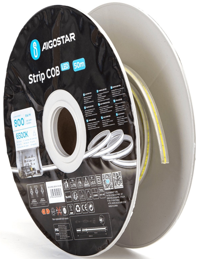 Aigostar - Cinta LED LED/400W/230V 50m 6500K IP65