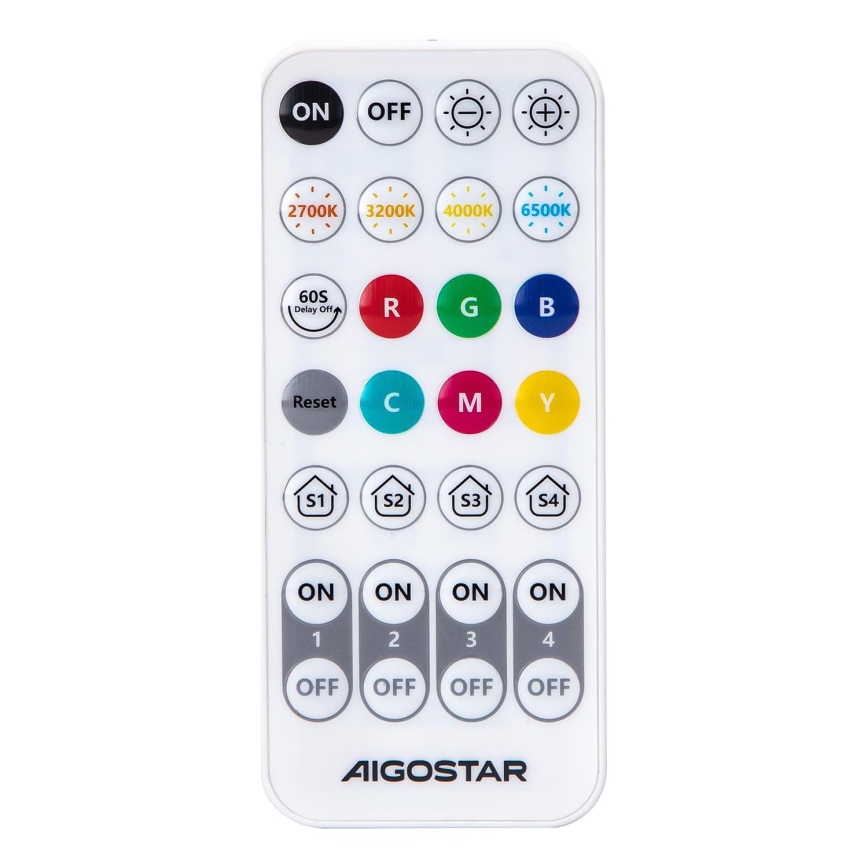 Aigostar - Control remoto MESH 1xCR2032