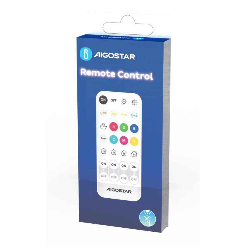 Aigostar - Control remoto MESH 1xCR2032
