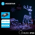 Aigostar - Decoración LED de exterior LED/3,6W/31/230V 6500K 90/45cm IP44 reno con trineo