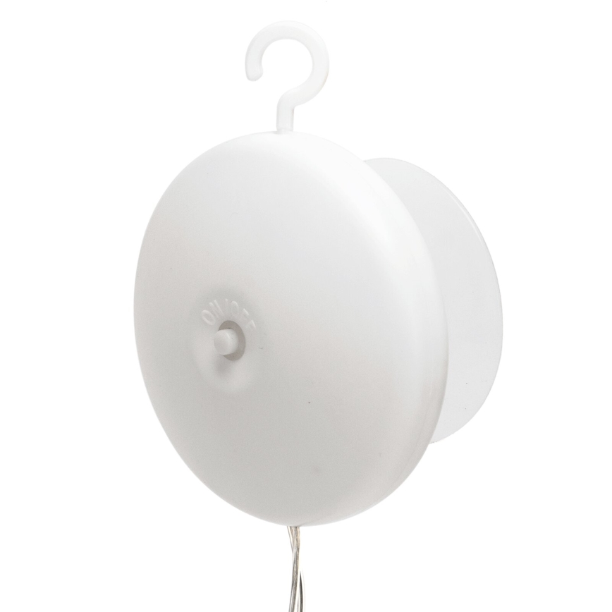 Aigostar - Decoración navideña LED LED/3xAAA blanco cálido copo de nieve 19cm
