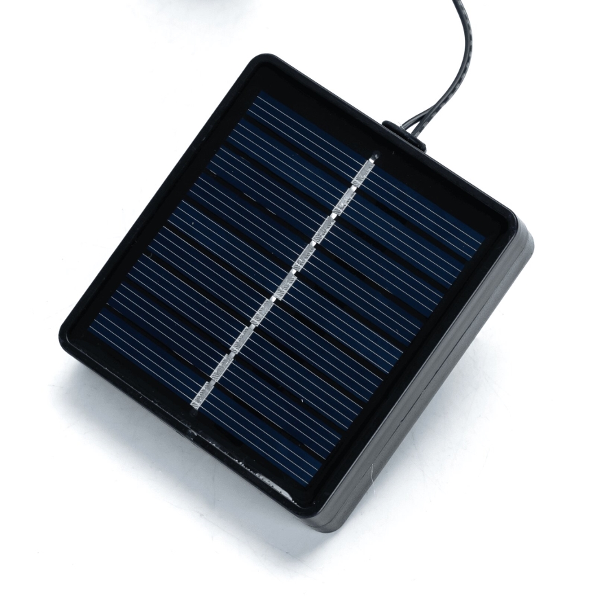 Aigostar - Decoración solar LED 60xLED/3,5m IP65 blanco cálido oliva