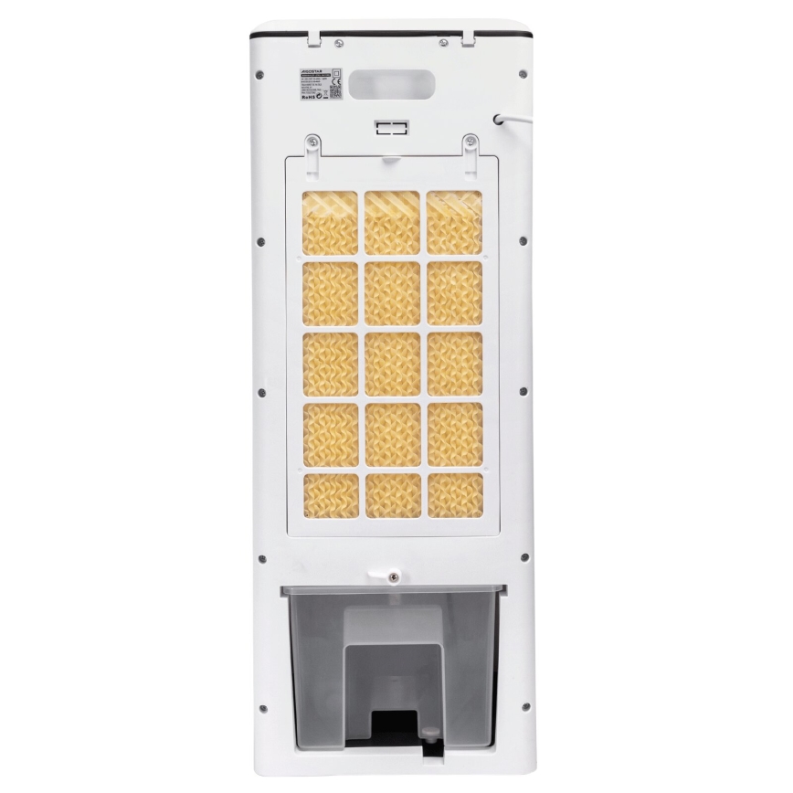 Aigostar - Enfriador de aire 80W/230V blanco + control remoto