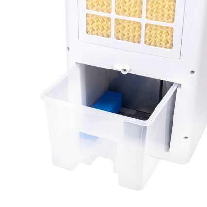 Aigostar - Enfriador de aire 80W/230V blanco + control remoto