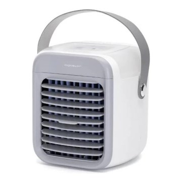 Aigostar - Enfriador de aire portátil 8W/5V blanco