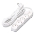 Aigostar - Extensión con interruptor 4Z Tipo F 5m blanco