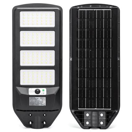 Aigostar - Farola solar LED con sensor LED/200W/3,2V 12000mAh IP65 6500K + control remoto