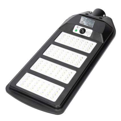 Aigostar - Farola solar LED con sensor LED/200W/3,2V 12000mAh IP65 6500K + control remoto