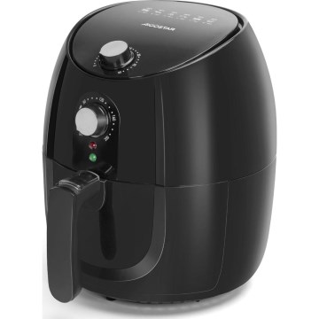 Aigostar - Freidora de aire caliente 1500W/230V 3,5l negro