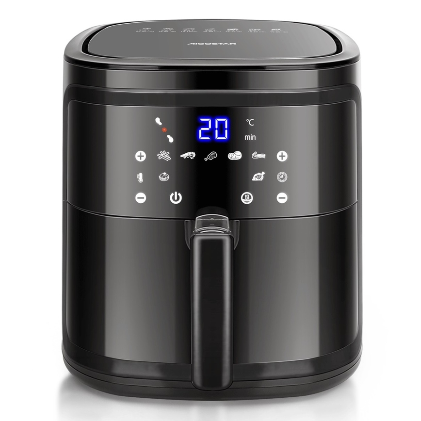 Aigostar - Freidora de aire caliente inteligente 7l 1900W/230V/60min Wi-Fi
