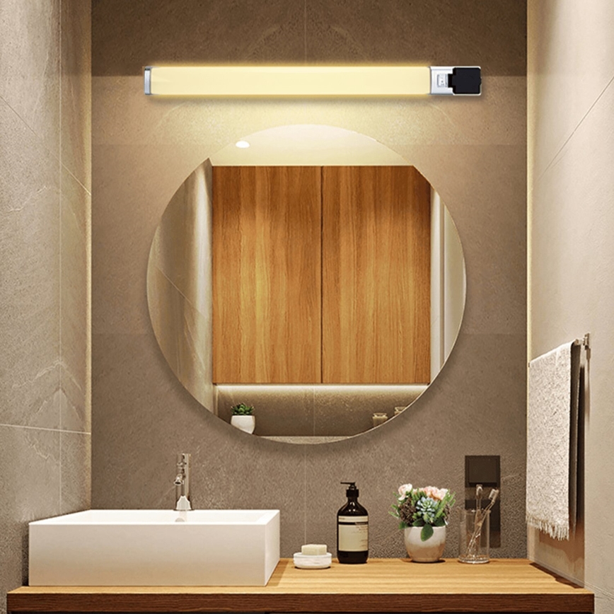 Aigostar - Iluminación LED para espejos de baño LED/10W/230V 4000K 46,5cm IP44