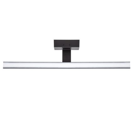 Aigostar - Iluminación LED para espejos de baño LED/12W/230V 4000K 60 cm IP44 negro