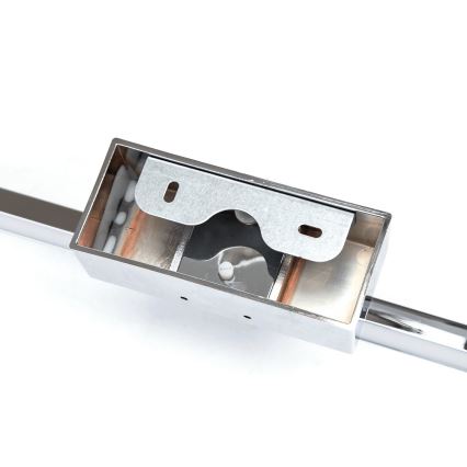 Aigostar - Iluminación LED para espejos de baño LED/12W/230V 4000K 60cm IP44 aluminio