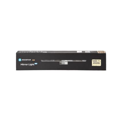 Aigostar - Iluminación LED para espejos de baño LED/12W/230V 4000K 60cm IP44 aluminio