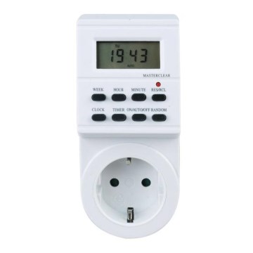 Aigostar - Interruptor horario digital 250V/16A