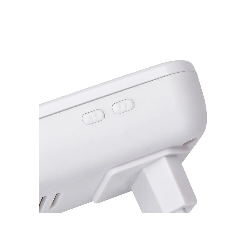Aigostar - Juego 2x Timbre inalámbrico para enchufe 230V IP44 blanco/negro
