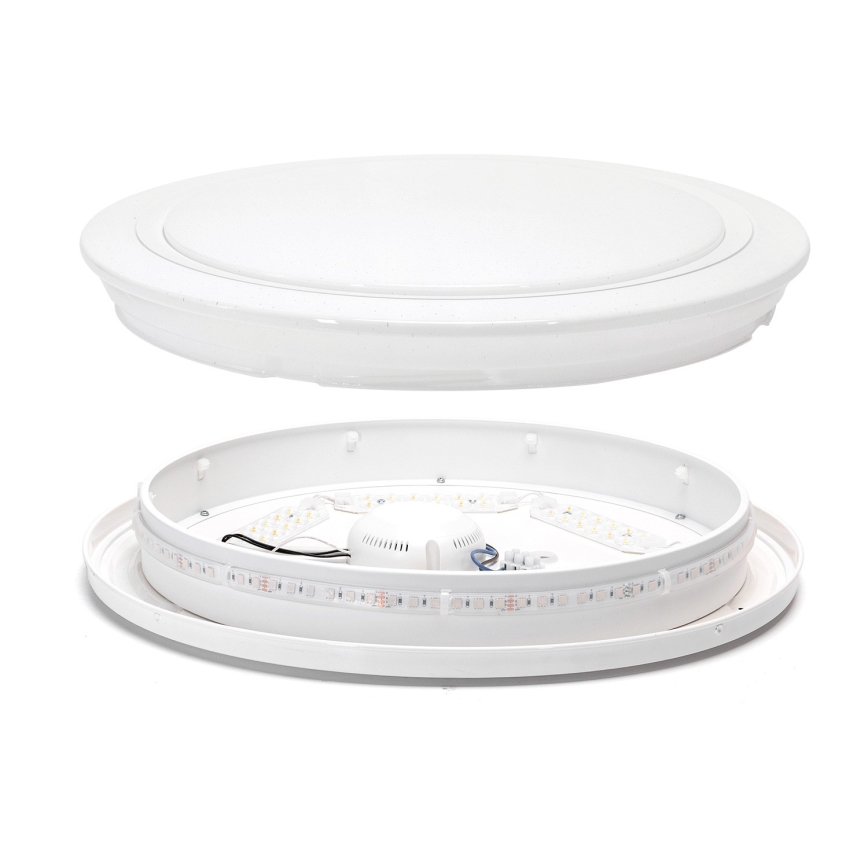 Aigostar - Lámpara de baño LED RGBW regulable LED/39W/230V 50 cm Wi-Fi IP44