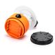 Aigostar - Lámpara de camping LED portátil LED/4xAA naranja