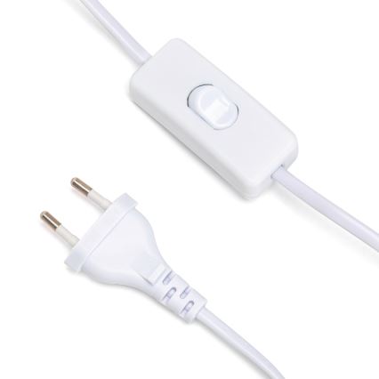 Aigostar - Lámpara de mesa 1xE14/40W/230V blanco