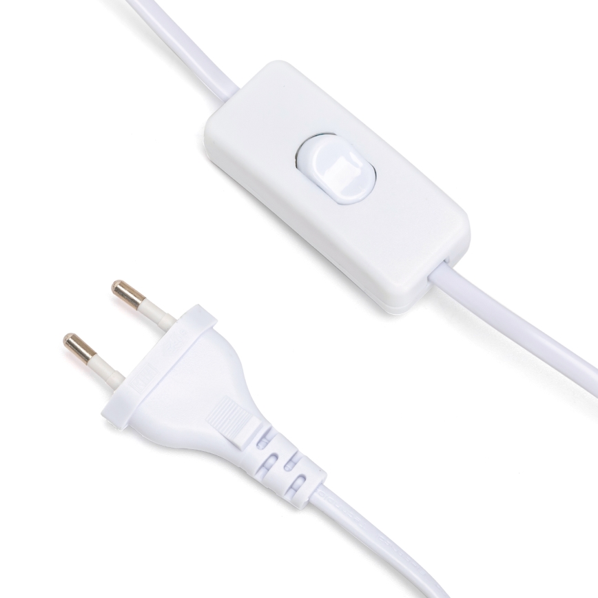 Aigostar - Lámpara de mesa 1xE14/40W/230V blanco