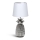 Aigostar - Lámpara de mesa 1xE14/40W/230V cromo brillante