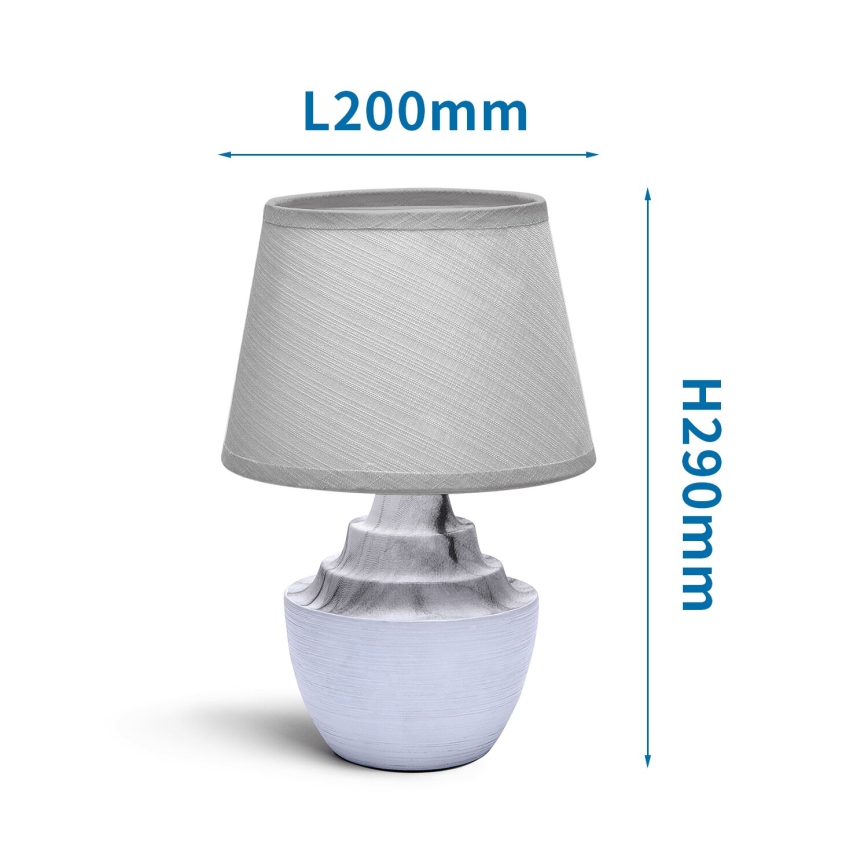 Aigostar - Lámpara de mesa 1xE14/40W/230V