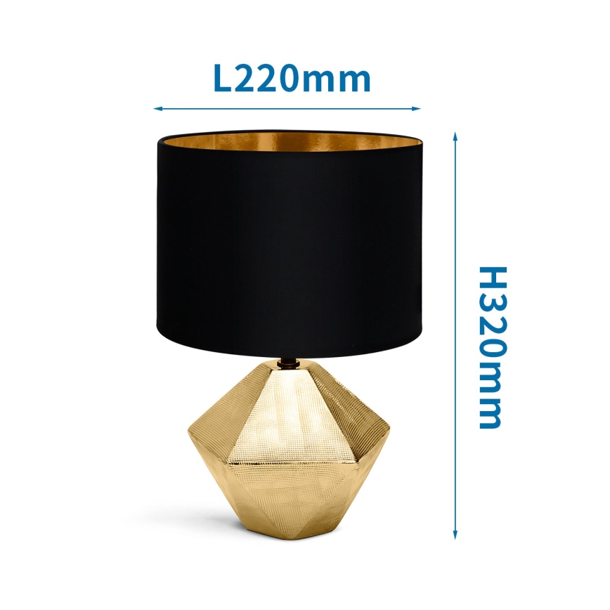 Aigostar - Lámpara de mesa 1xE14/40W/230V