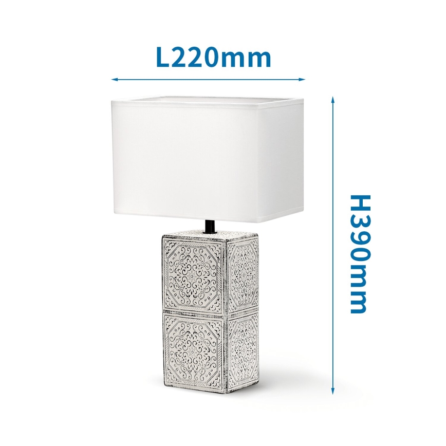 Aigostar - Lámpara de mesa 1xE14/40W/230V