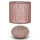 Aigostar - Lámpara de mesa 1xE14/40W/230V marrón