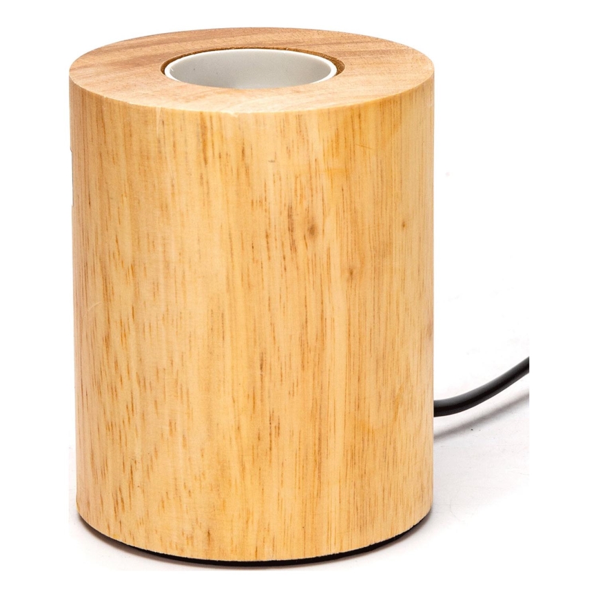 Aigostar - Lámpara de mesa 1xE27/60W/230V beige