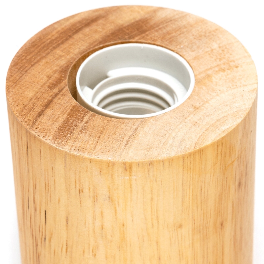 Aigostar - Lámpara de mesa 1xE27/60W/230V beige