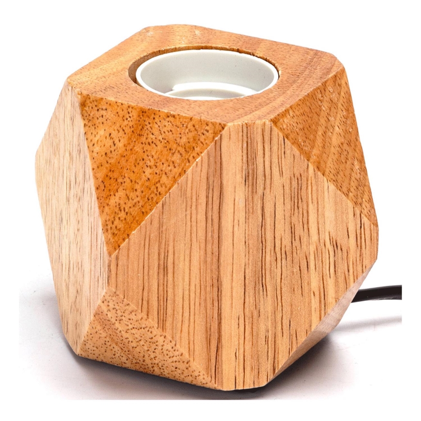 Aigostar - Lámpara de mesa 1xE27/60W/230V beige