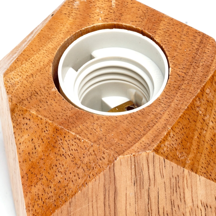 Aigostar - Lámpara de mesa 1xE27/60W/230V beige