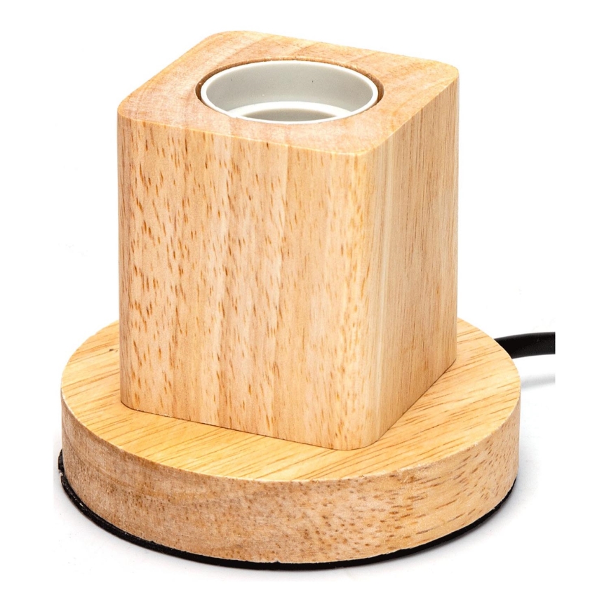 Aigostar - Lámpara de mesa 1xE27/60W/230V beige