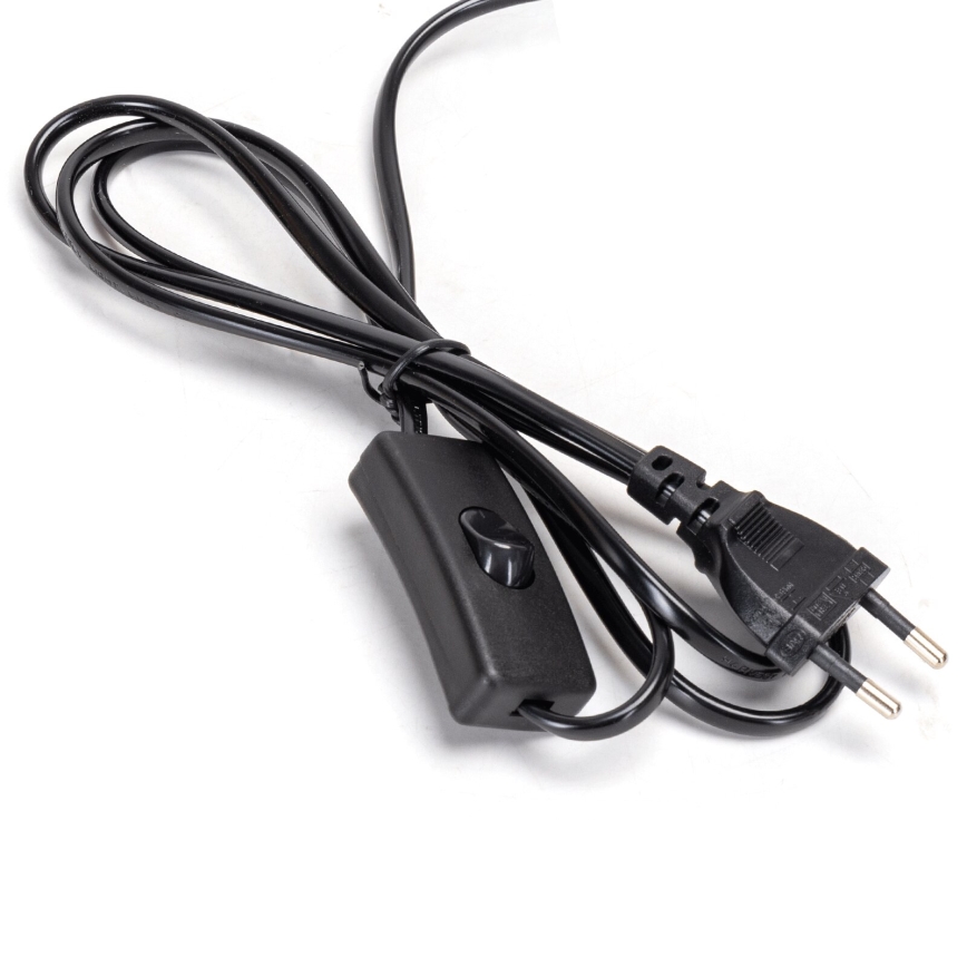 Aigostar - Lámpara de mesa 1xE27/60W/230V blanco/gris