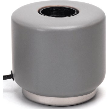 Aigostar - Lámpara de mesa 1xE27/60W/230V gris