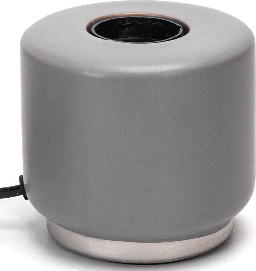 Aigostar - Lámpara de mesa 1xE27/60W/230V gris