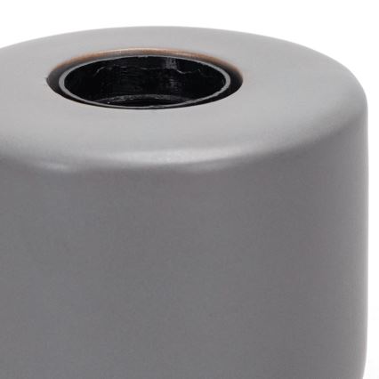 Aigostar - Lámpara de mesa 1xE27/60W/230V gris