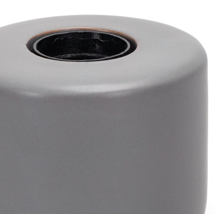Aigostar - Lámpara de mesa 1xE27/60W/230V gris