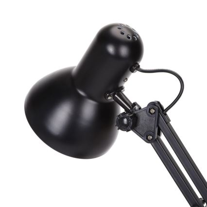 Aigostar - Lámpara de mesa 2en1 1xE27/40W/230V negro
