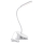 Aigostar - Lámpara de mesa LED regulable con clip LED/2,5W/5V blanco