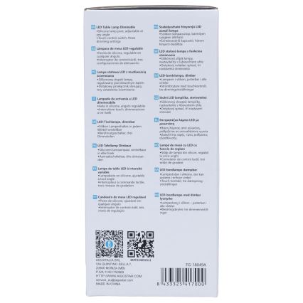 Aigostar - Lámpara de mesa LED regulable LED/4W/5V 4000K