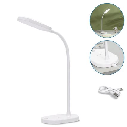 Aigostar - Lámpara de mesa regulable LED táctil LED/3W/5V