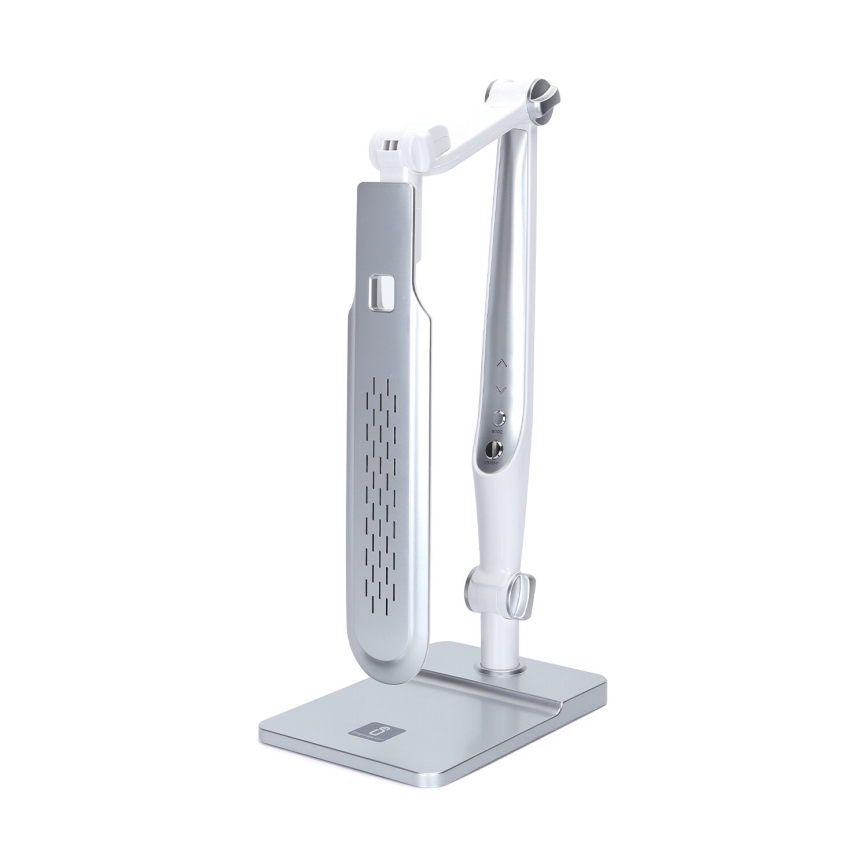 Aigostar - Lámpara de mesa regulable LED táctil LED/9W/230V 3000/6500K plata